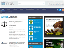 Tablet Screenshot of houseofkaris.net